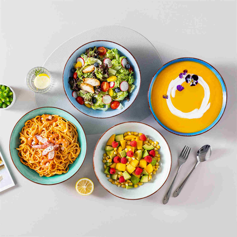 Bonita Large Pasta Bowls Set of 6 - Image 7