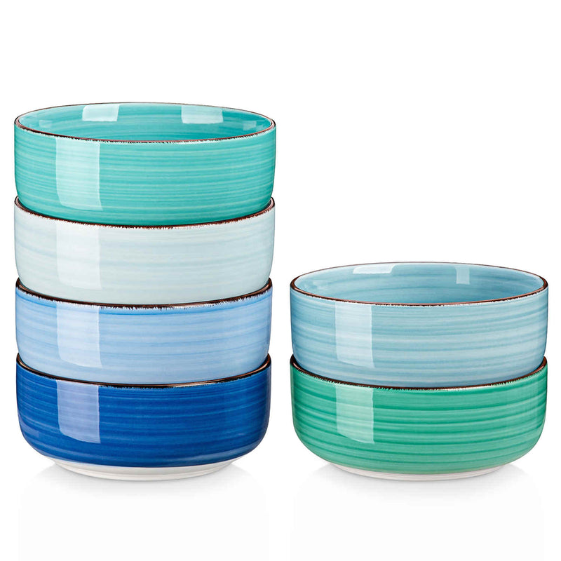 Bonita Deep Round Cereal Bowls Set of 6 - Image 9