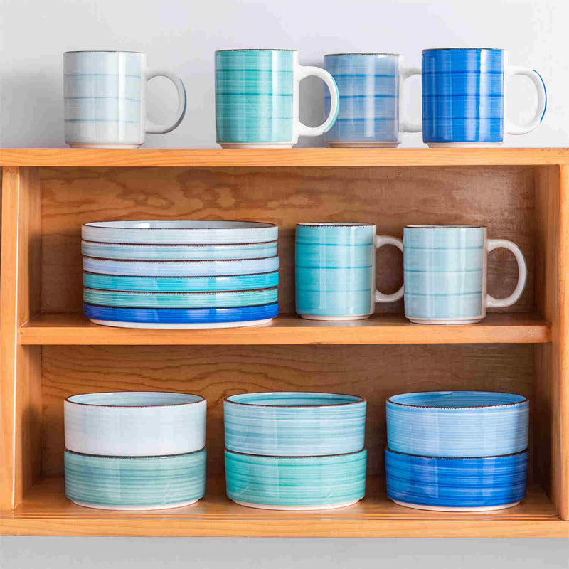 Bonita Straight-Edge Cereal Bowls Set of 6 - Image 5
