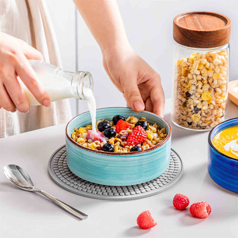 Bonita Mini Straight-Edge Cereal Bowls Set of 6 - Image 10