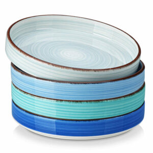 Bonita Straight-Edge Pasta Bowls Set of 4