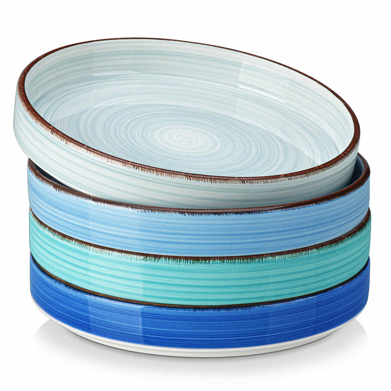 Bonita Straight-Edge Pasta Bowls Set of 4