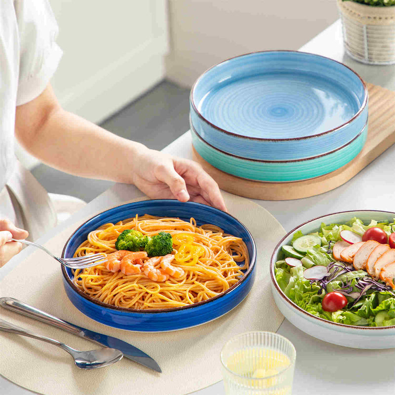 Bonita Straight-Edge Pasta Bowls Set of 4 - Image 2