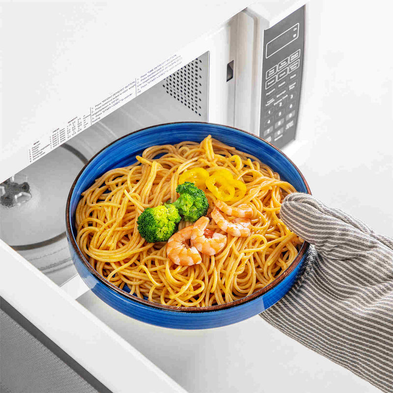 Bonita Straight-Edge Pasta Bowls Set of 4 - Image 4