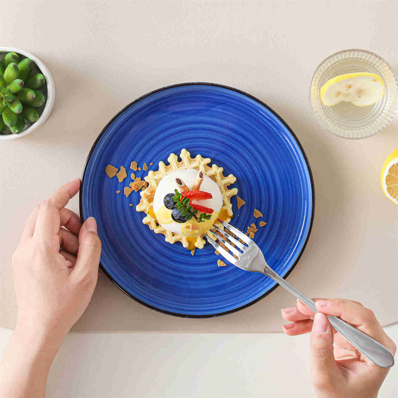 Bonita Lipped-Edge 24 Piece Dinnerware Set - Image 12