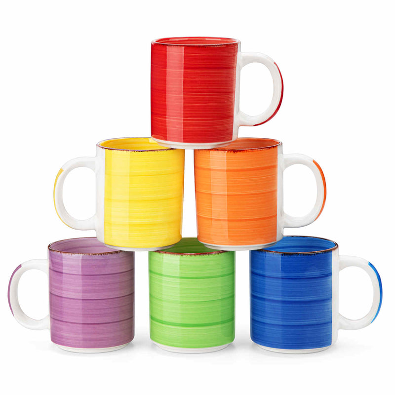 Bonita Large Round Mugs Set of 6 - Image 10