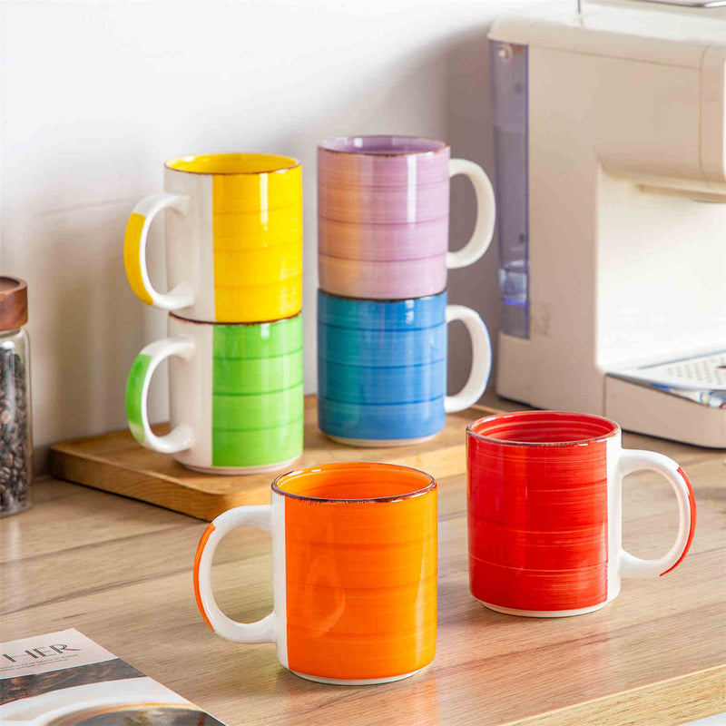 Bonita Large Round Mugs Set of 6 - Image 9