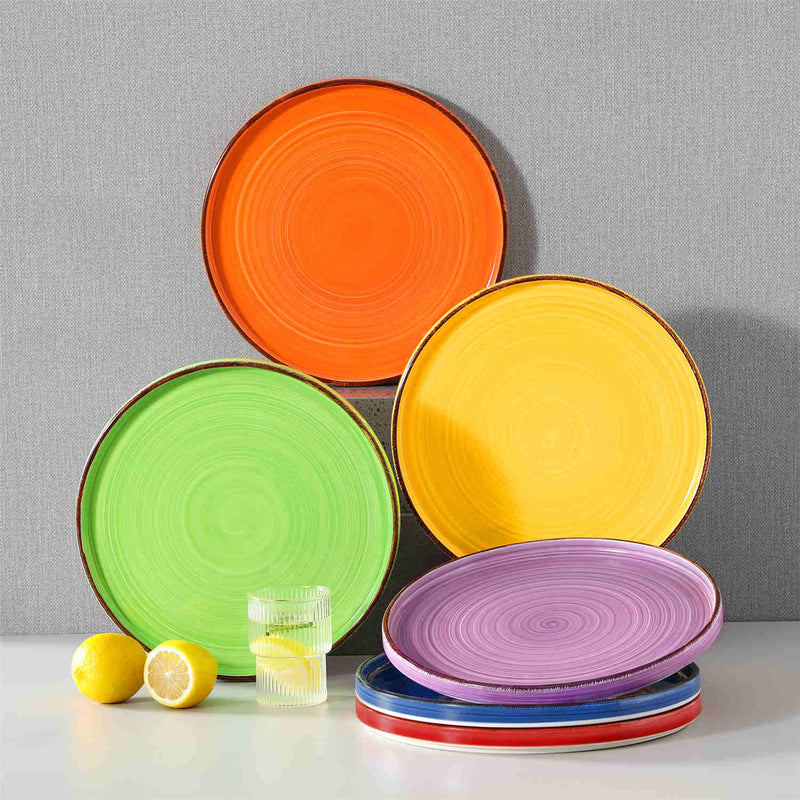 Bonita Straight-Edge Dinner Plates Set of 6 - Image 14