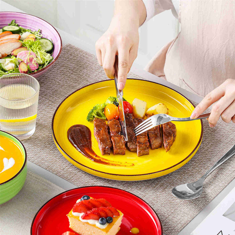 Bonita Lipped-Edge 16 Piece Dinnerware Set - Image 14