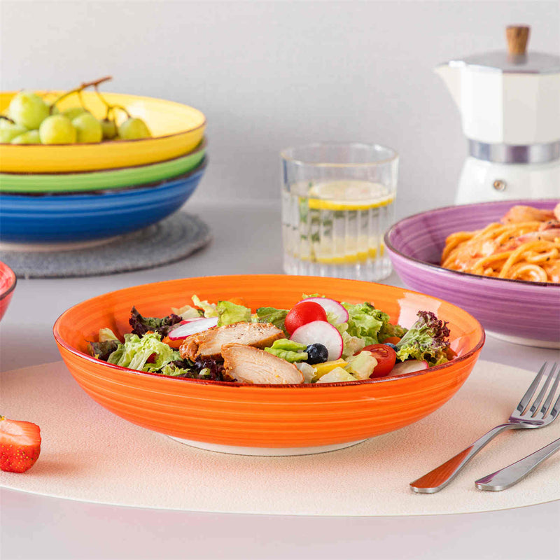 Bonita Large Pasta Bowls Set of 6 - Image 12
