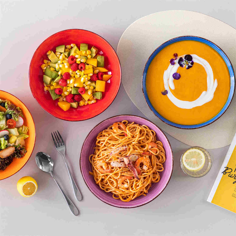 Bonita Large Pasta Bowls Set of 6 - Image 14