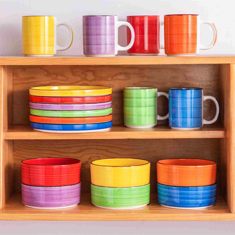 Bonita Straight-Edge Cereal Bowls Set of 6 - Image 13