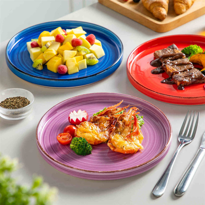 Bonita Straight-Edge Large Salad Plates Set of 6 - Image 15