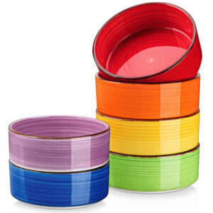 Bonita Mini Straight-Edge Cereal Bowls Set of 6