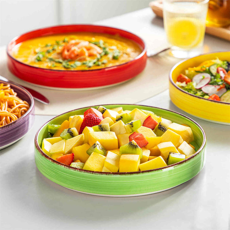 Bonita Straight-Edge Pasta Bowls Set of 4 - Image 11