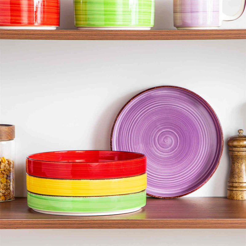 Bonita Straight-Edge Pasta Bowls Set of 4 - Image 12