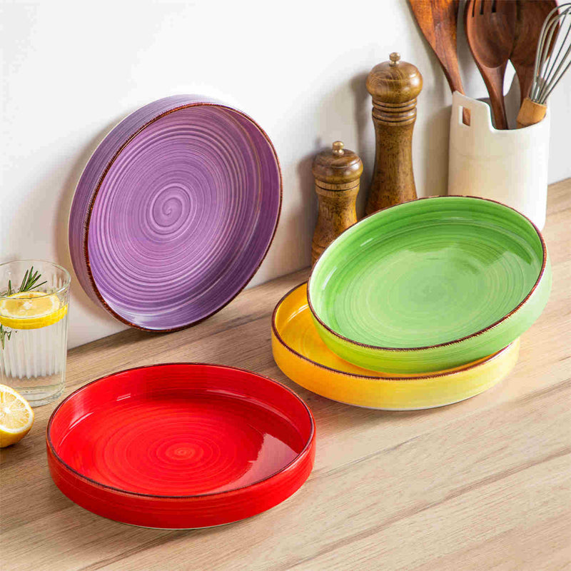 Bonita Straight-Edge Pasta Bowls Set of 4 - Image 13