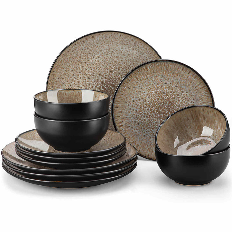 Bubble 12 Piece Dinnerware Set