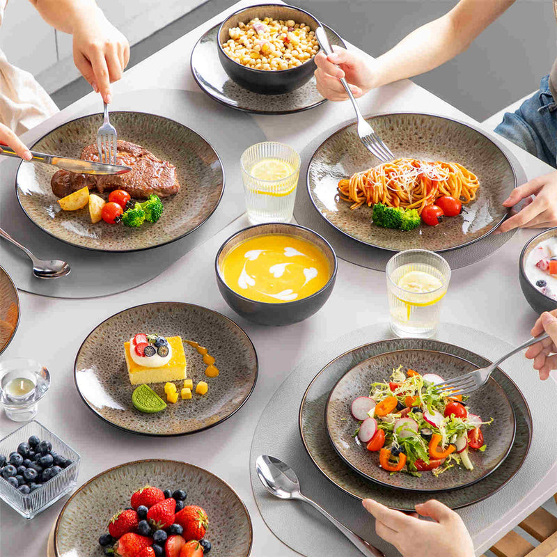 Bubble 12 Piece Dinnerware Set - Image 4