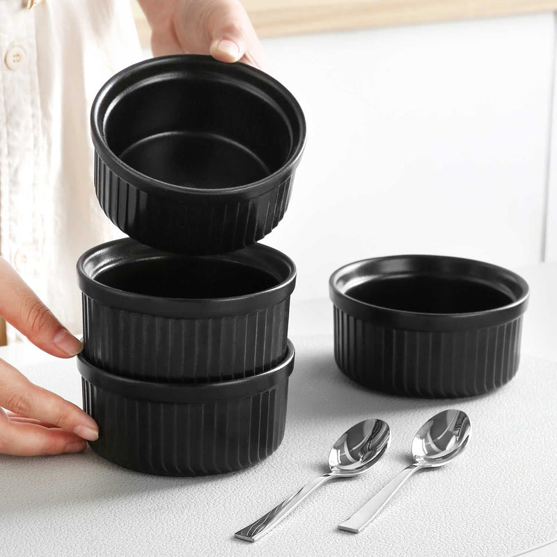 Black Ramekins Set of 6 - Image 5