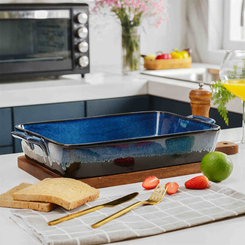 Bakeware Set Blue Baking Dishes - Image 4