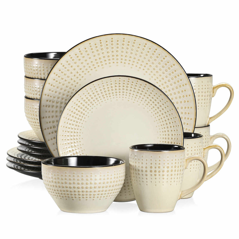 Guto 16 Piece Dinnerware Set
