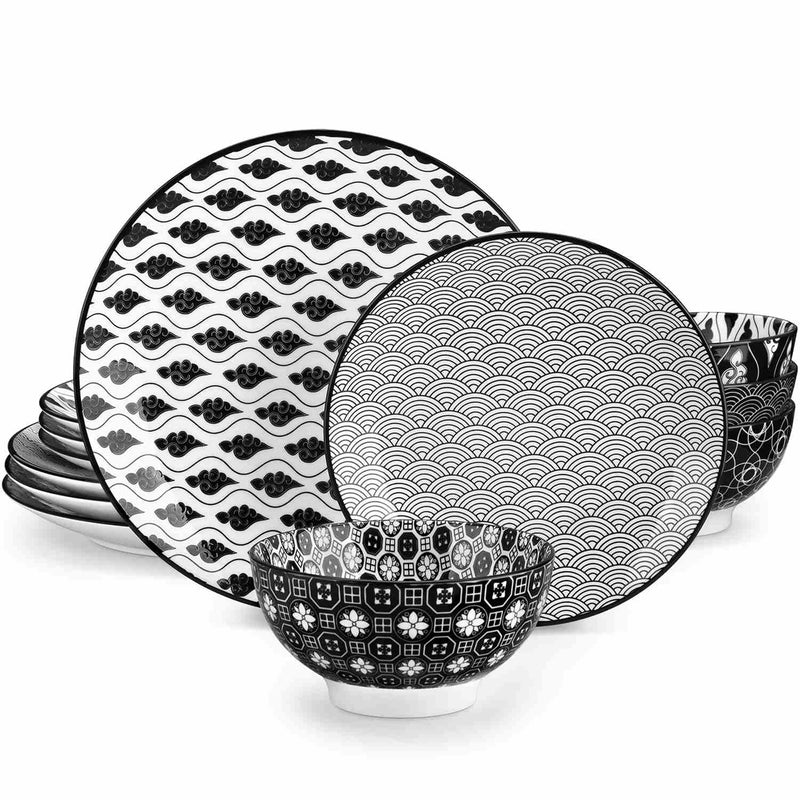 Haruka 12 Piece Dinnerware Set - Image 2