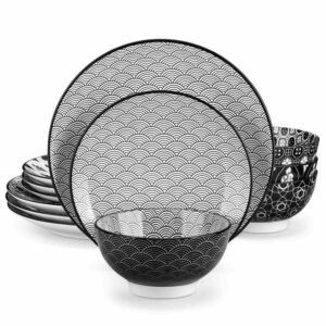 Haruka 12 Piece Dinnerware Set