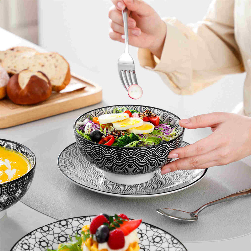Haruka 12 Piece Dinnerware Set - Image 4