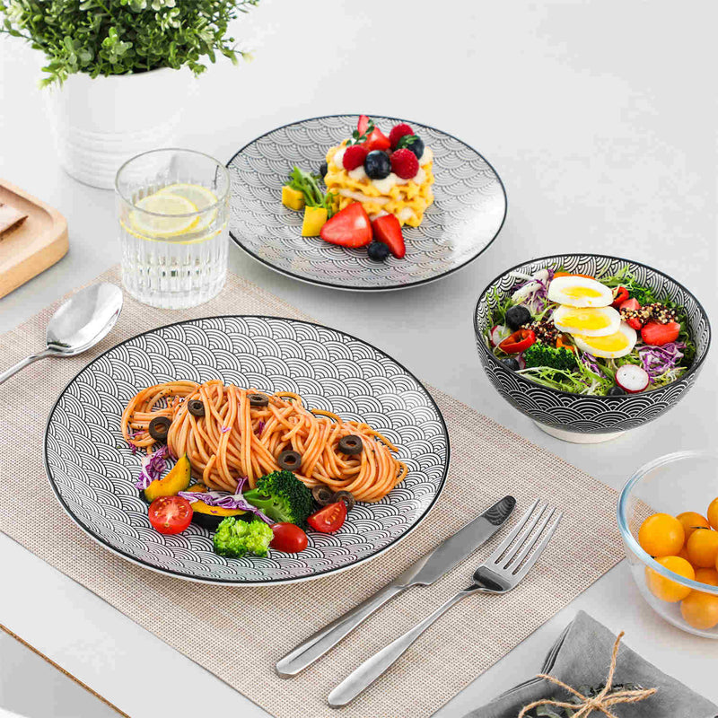 Haruka 12 Piece Dinnerware Set - Image 7