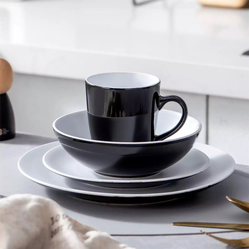 Lento 16 Piece White Dinnerware Set - Image 5