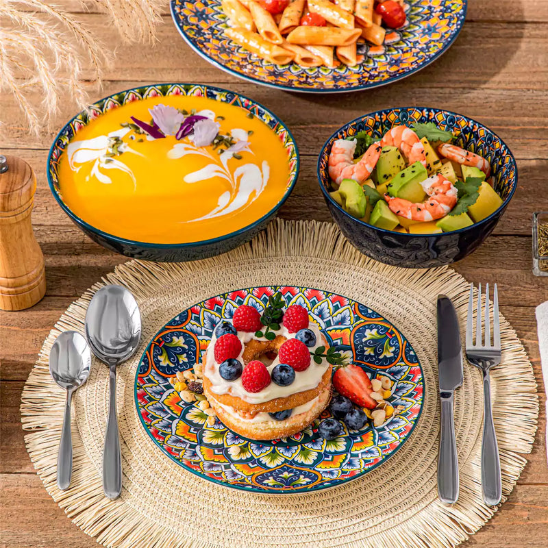 Lumi 24 Piece Dinnerware Set - Image 3
