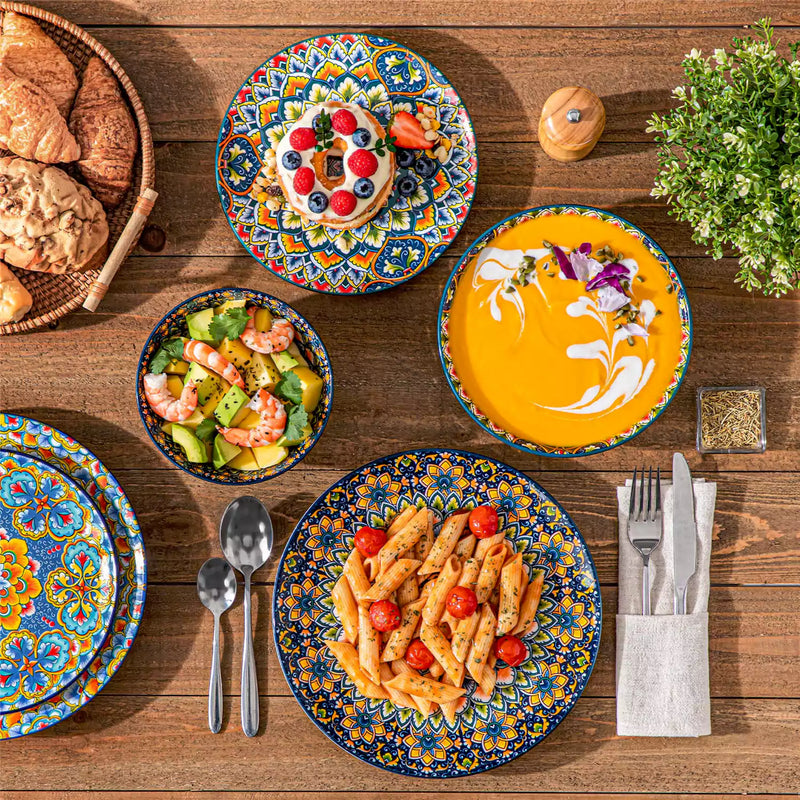Lumi 24 Piece Dinnerware Set - Image 4