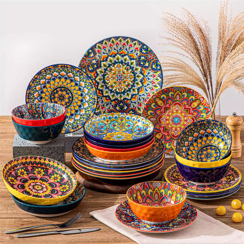 Lumi 24 Piece Dinnerware Set - Image 9