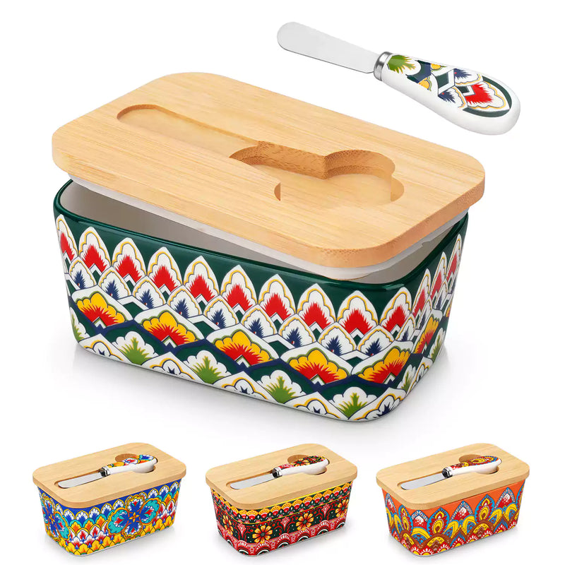 Lumi Butter Dish with Lid