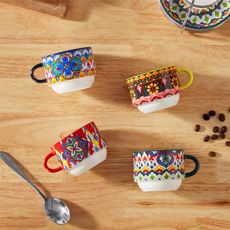Lumi Coffee Cup and Saucer Set of 6 - Image 16