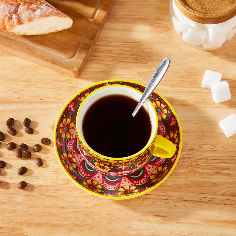 Lumi Coffee Cup and Saucer Set of 6 - Image 22