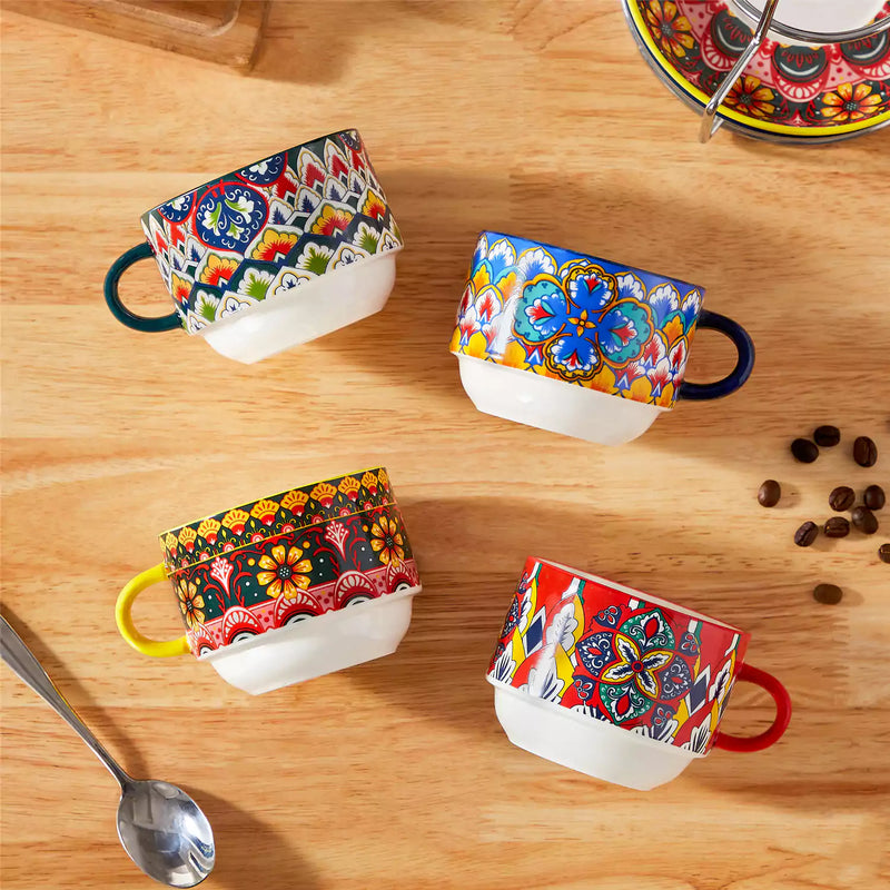 Lumi Coffee Cup and Saucer Set of 6 - Image 24