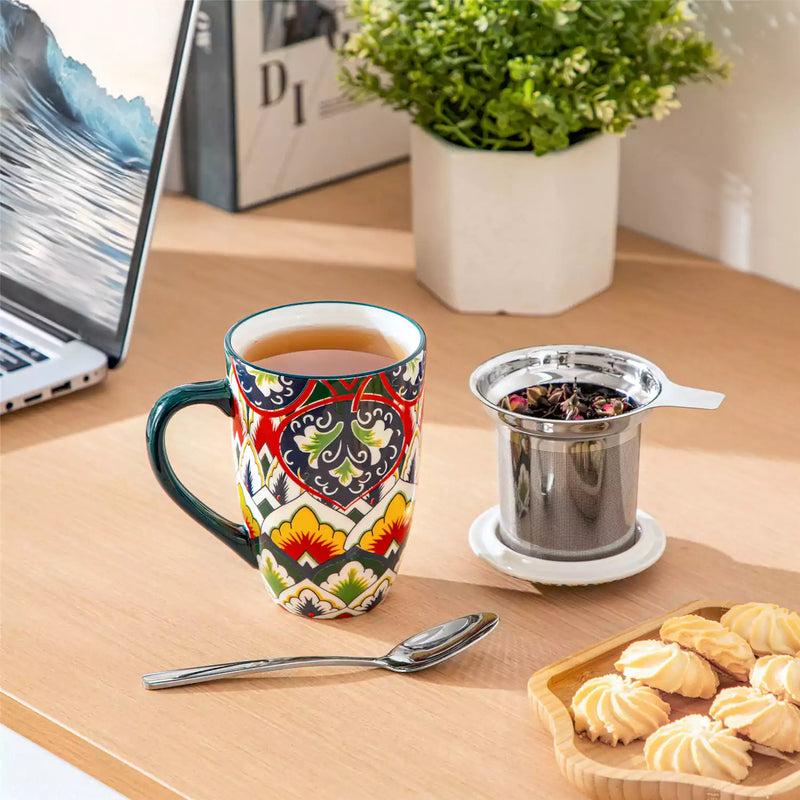 Lumi Tea Mug with Infuser and Lid - Image 2