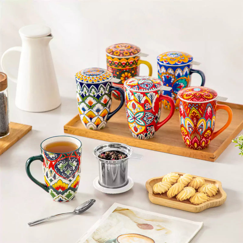 Lumi Tea Mug with Infuser and Lid - Image 5