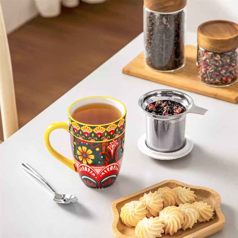 Lumi Tea Mug with Infuser and Lid - Image 10