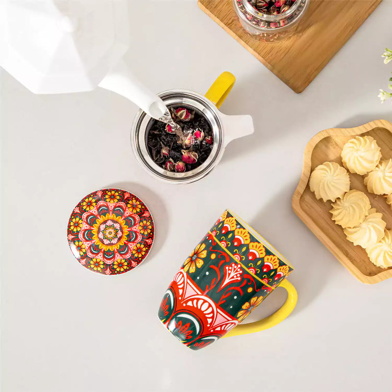 Lumi Tea Mug with Infuser and Lid - Image 9