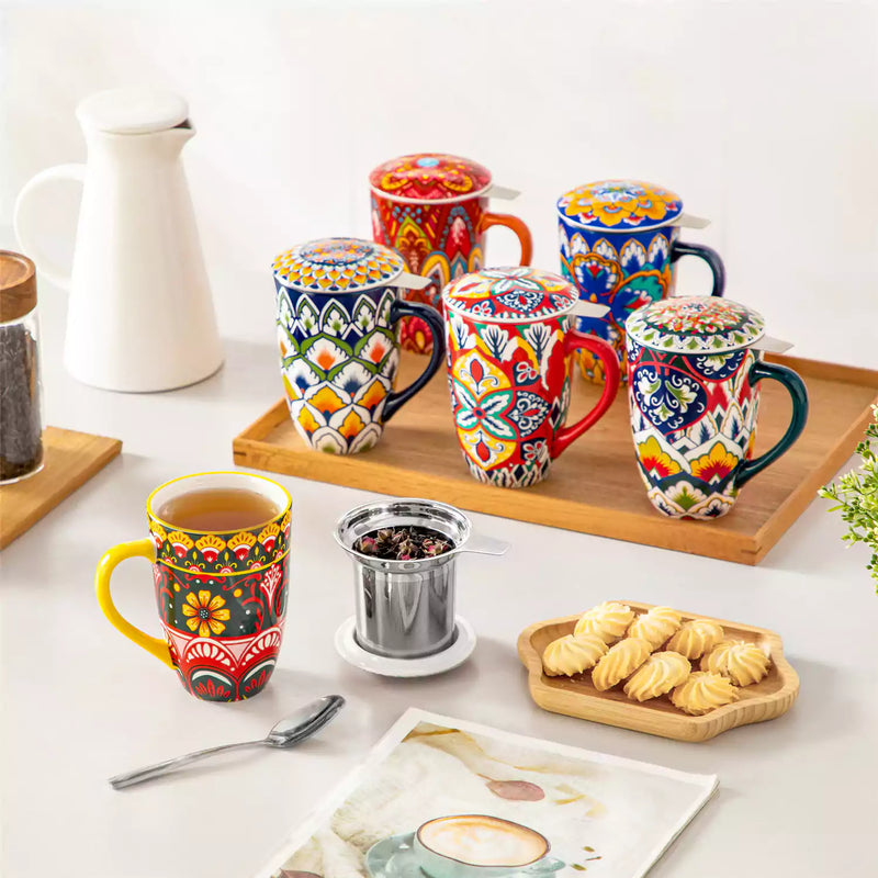 Lumi Tea Mug with Infuser and Lid - Image 11