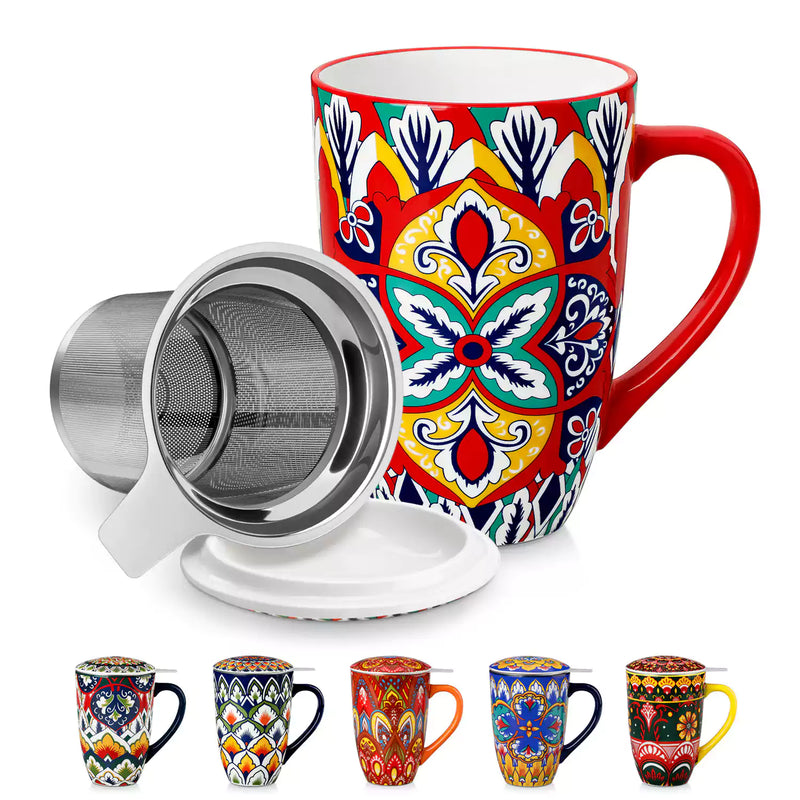 Lumi Tea Mug with Infuser and Lid - Image 13