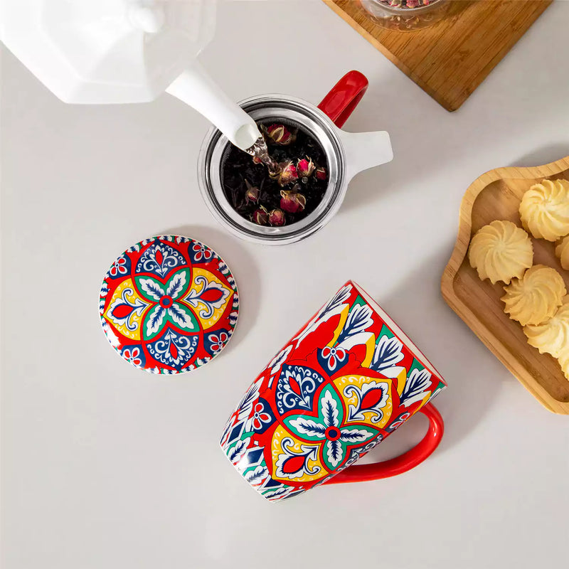 Lumi Tea Mug with Infuser and Lid - Image 15