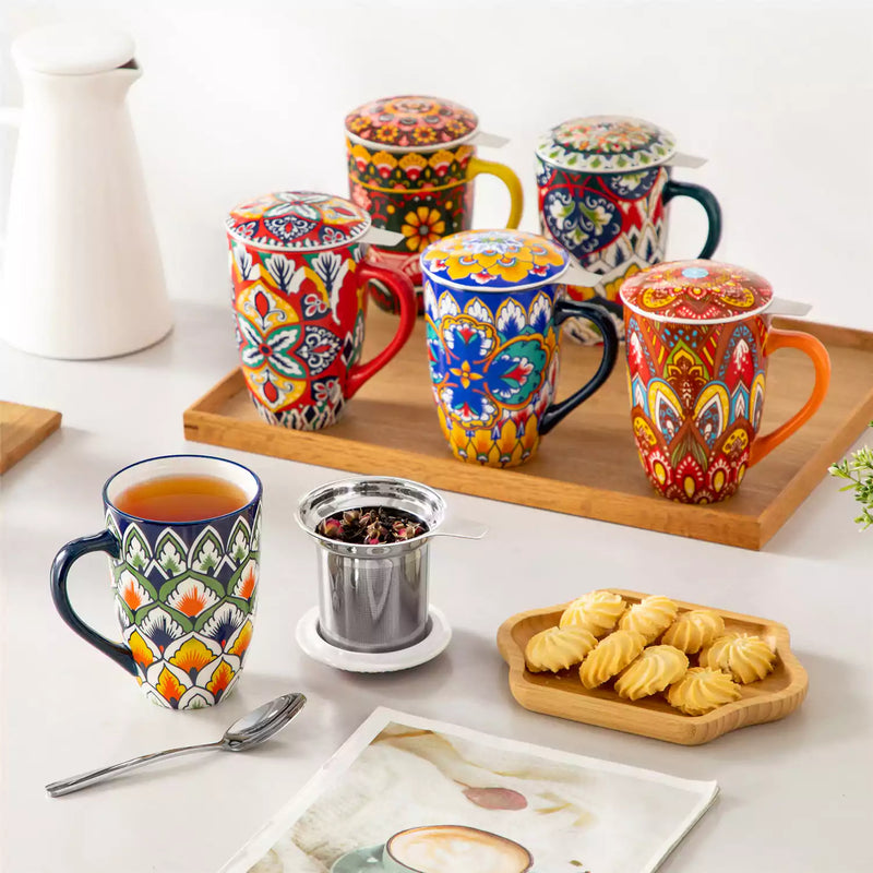 Lumi Tea Mug with Infuser and Lid - Image 23