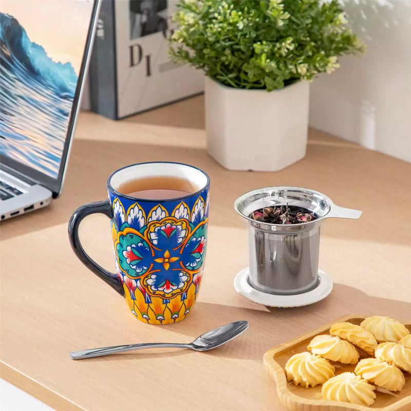 Lumi Tea Mug with Infuser and Lid - Image 26