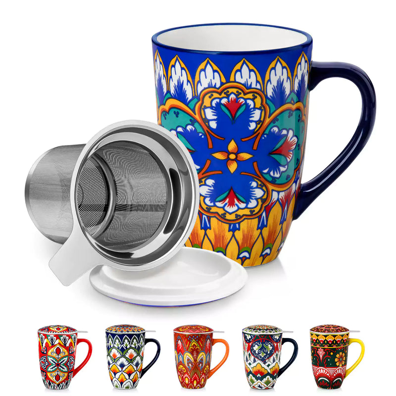 Lumi Tea Mug with Infuser and Lid - Image 25