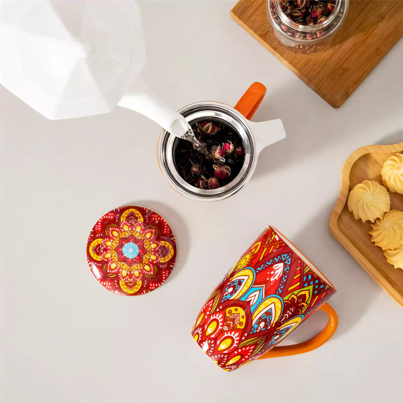 Lumi Tea Mug with Infuser and Lid - Image 33