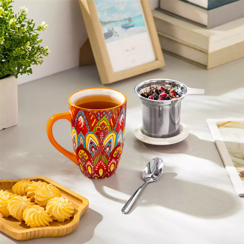 Lumi Tea Mug with Infuser and Lid - Image 32